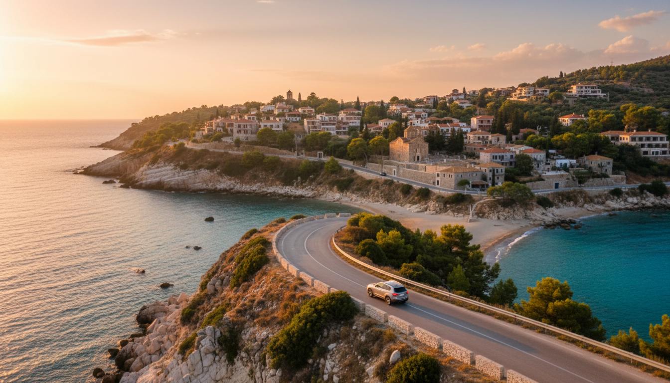 Afytos village Halkidiki