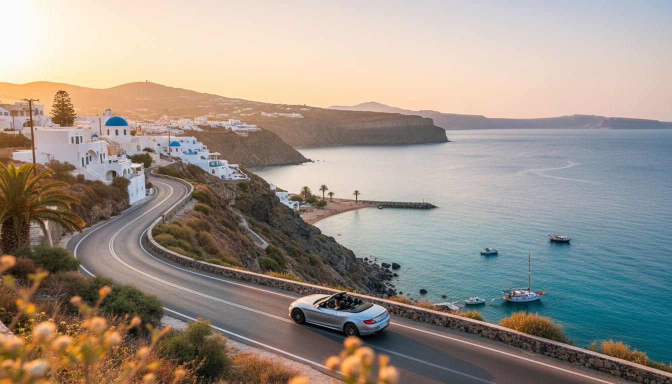Convertible car rental Greece