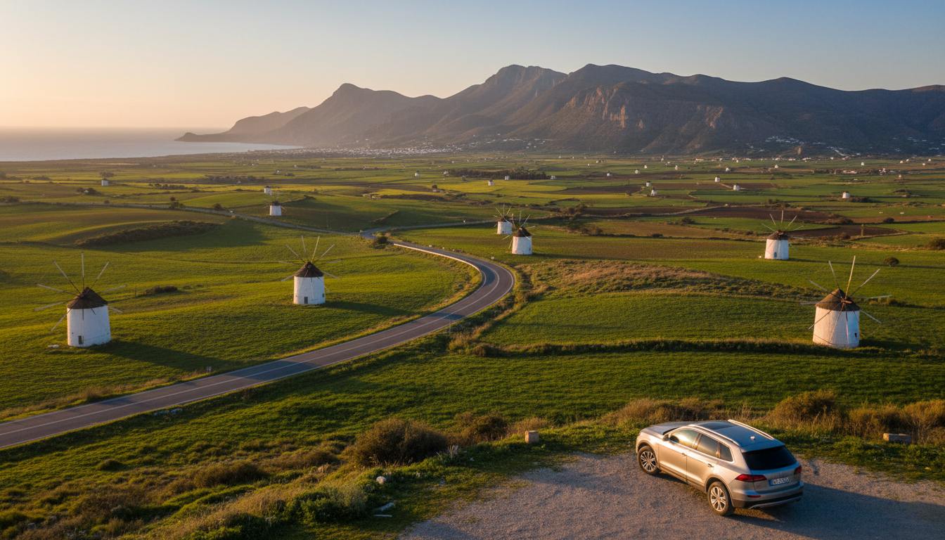 Lasithi Plateau windmills