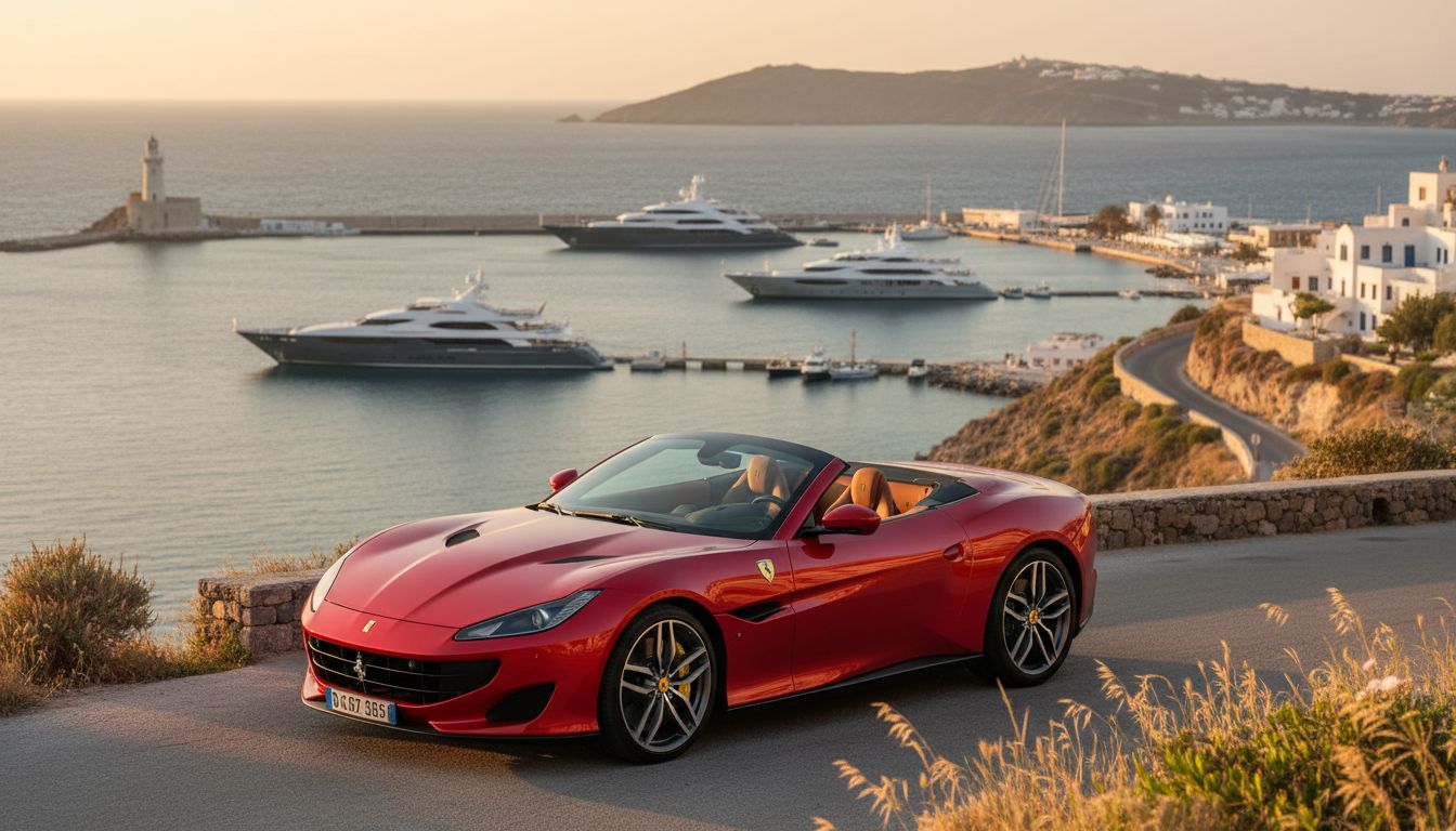 Luxury car rental Corfu