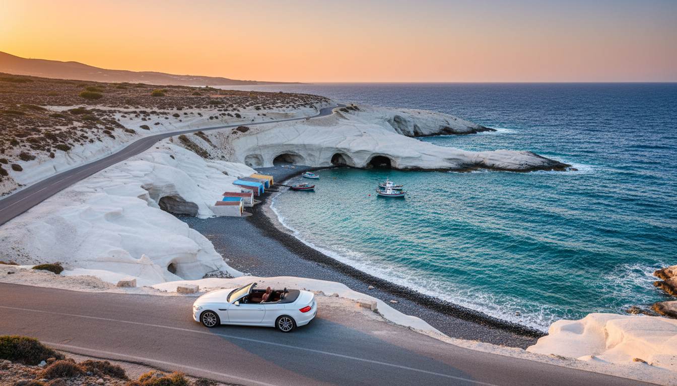 Car hire Milos Greece