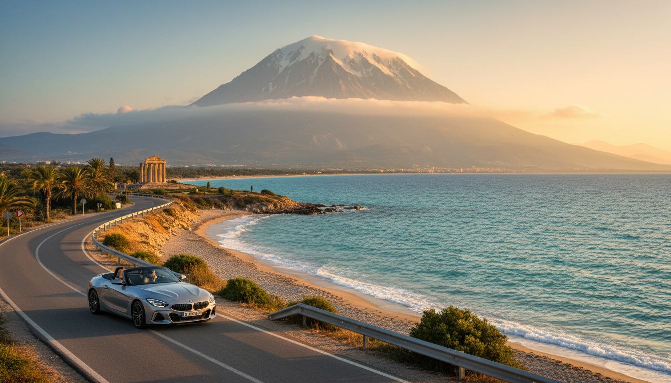 Olympus Beach coast